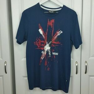 Graphic guitar tee shirt, sz M